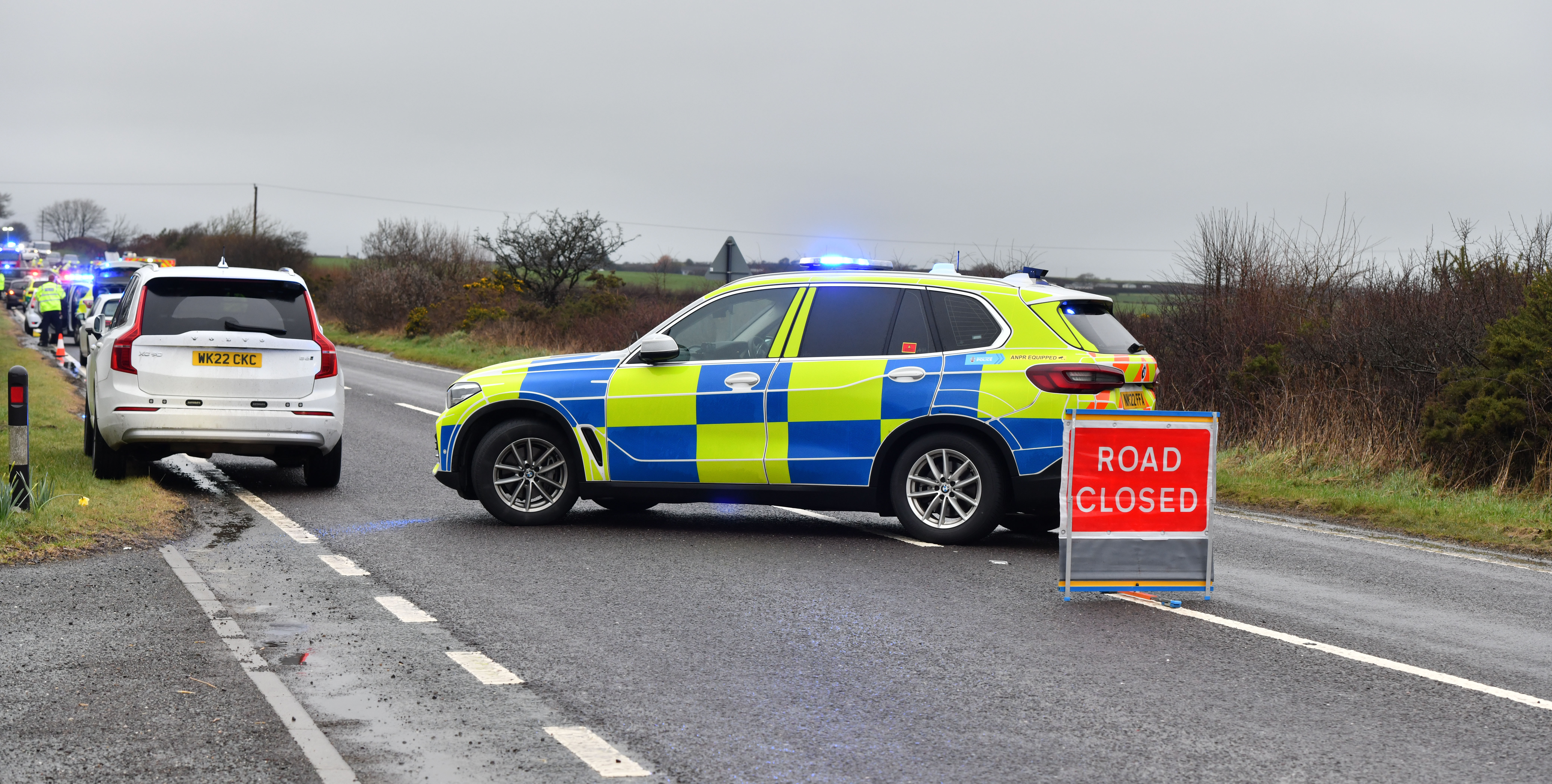 A39 at Bude Cornwall closed for more than six hours following